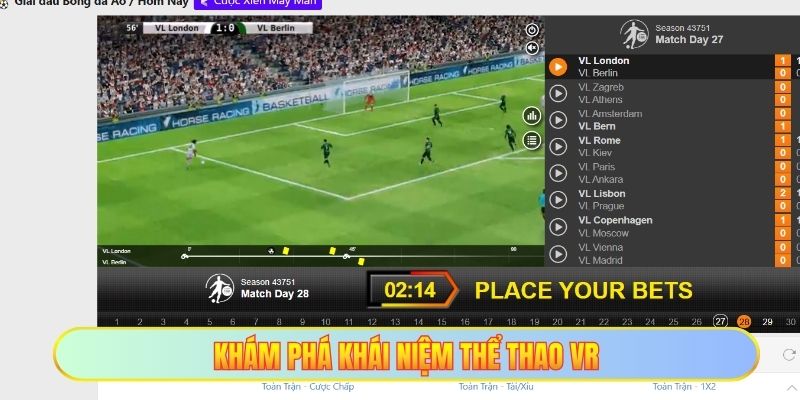 Khám phá khái niệm thể thao VR