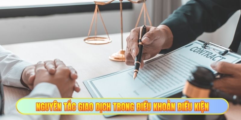 Nguyên tắc giao dịch trong điều khoản điều kiện